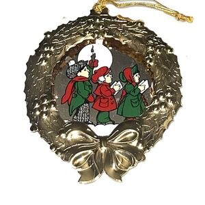 Gloria Duchin Christmas Ornament - Christmas Caroling Carolers XMAS holiday 1988